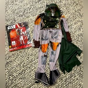 Halloween Rubie’s Star Wars Boba Fett costume boys Medium 8-10
